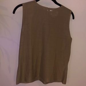 Emanuel Ungaro petite oatmeal blouse
